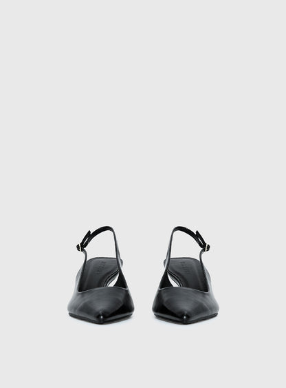 Billini Anaya Pointed Toe Heels Black / Gold