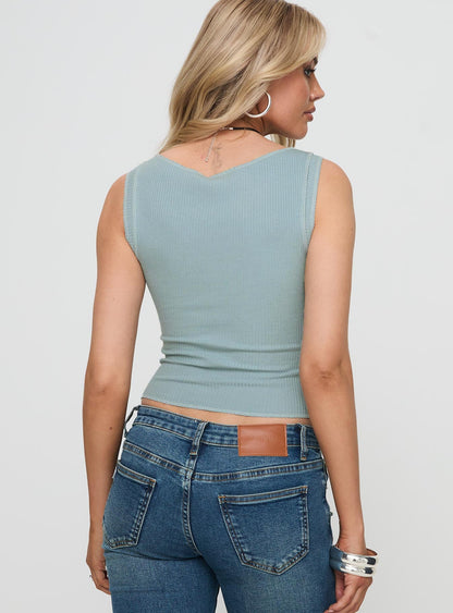Casado Top Blue
