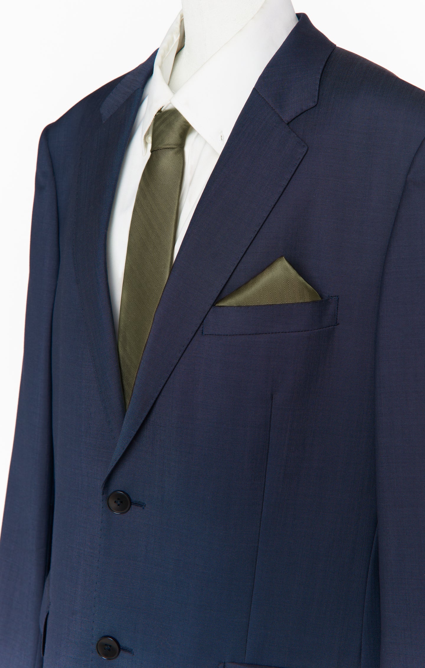 Nico Neck Tie ~ Rich Olive Solid