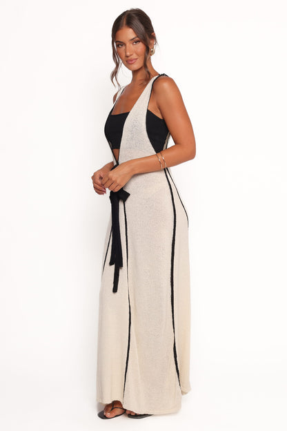 Draco Midi Dress - Cream